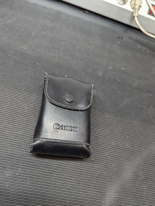 Canon 200E Speedlite  Flash   Black  - Untested With Cases