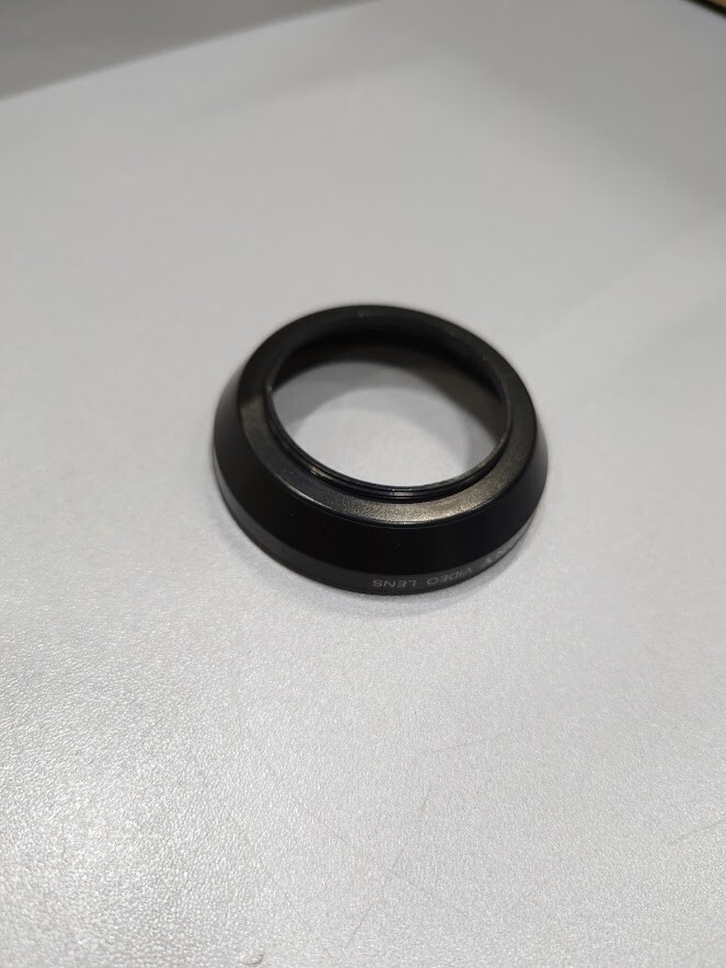 Sony Video Lens 1:1.6 f=12~72 mm ⌀46 Made In Japan Lens Hood  Black Used