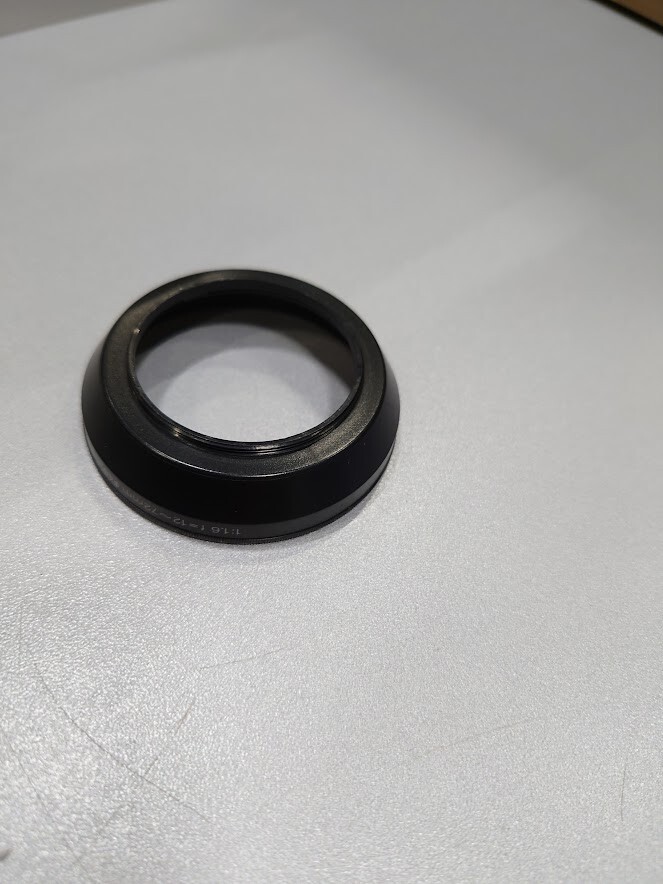 Sony Video Lens 1:1.6 f=12~72 mm ⌀46 Made In Japan Lens Hood  Black Used