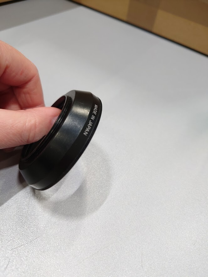 Sony Video Lens 1:1.6 f=12~72 mm ⌀46 Made In Japan Lens Hood  Black Used