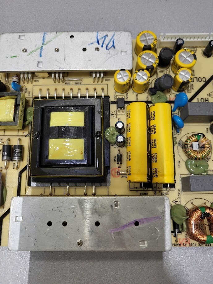 KB-5150 Power Supply Board - For Parts or Repair Only