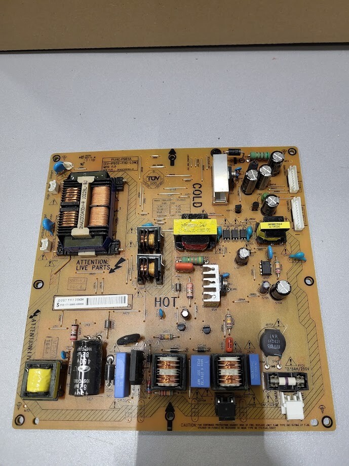 PLHC-P981A Power Supply Board (EU-IPB32-FHD-LOW) - For Parts or Repair Only
