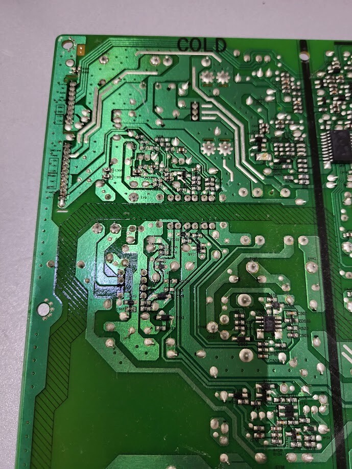 PLHC-P981A Power Supply Board (EU-IPB32-FHD-LOW) - For Parts or Repair Only