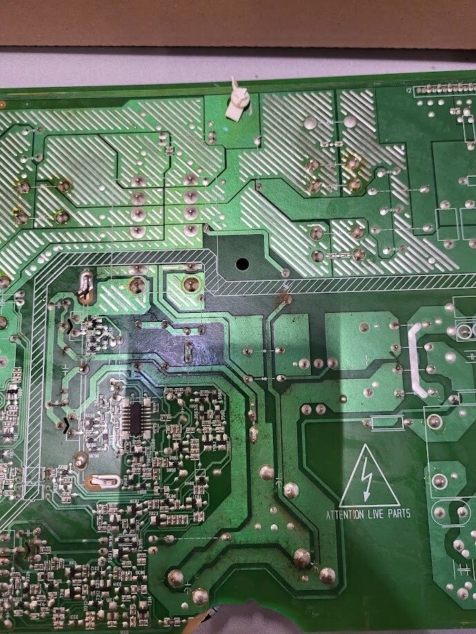 Bobiltrans PLCD170PS09 Power Supply Board - For Parts or Repair Only