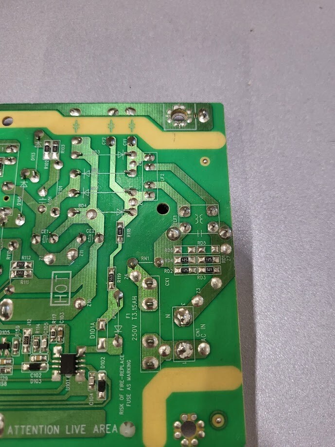 CCP-508 Power Supply Board - For Parts or Repair Only