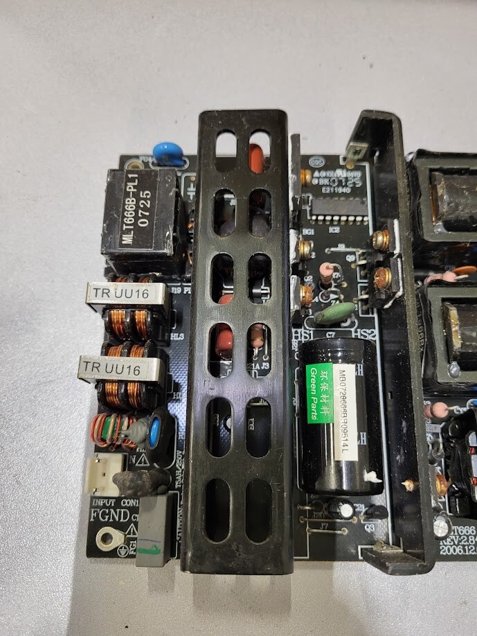 MLT666 REV 2.8 Power Supply Board - For Parts or Repair Only