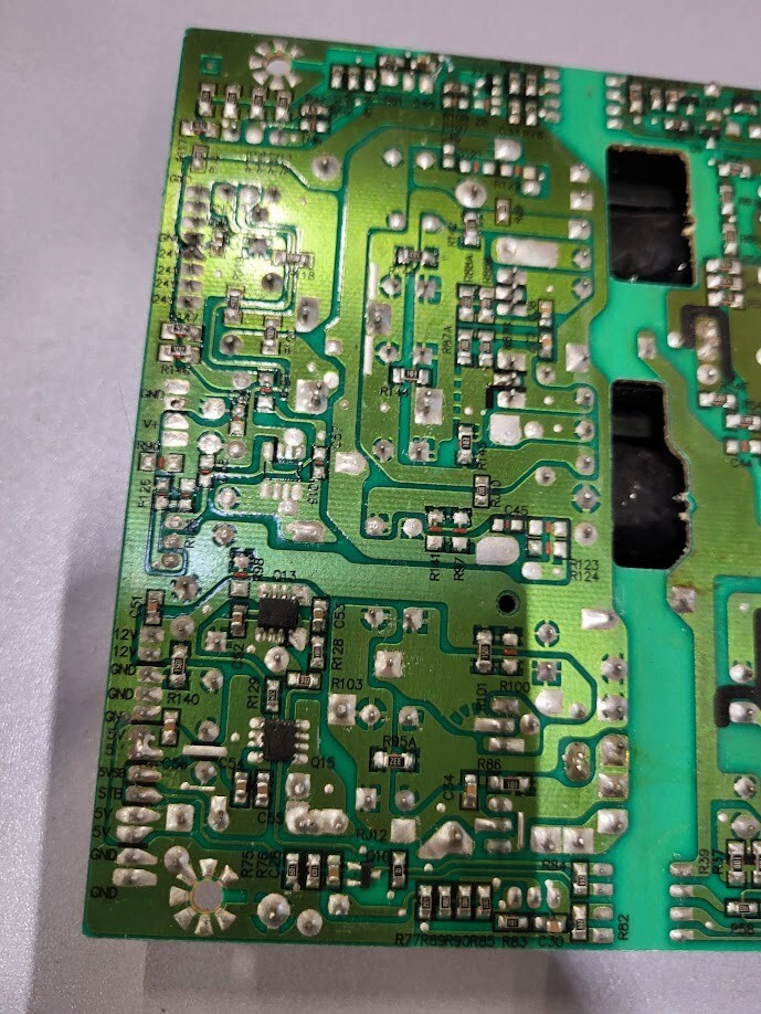 MLT666 REV 2.8 Power Supply Board - For Parts or Repair Only