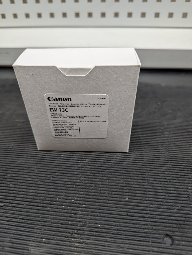 Camera Lens Hoods Canon EW-73C and Tamron AD06 Used Mint Condition Used