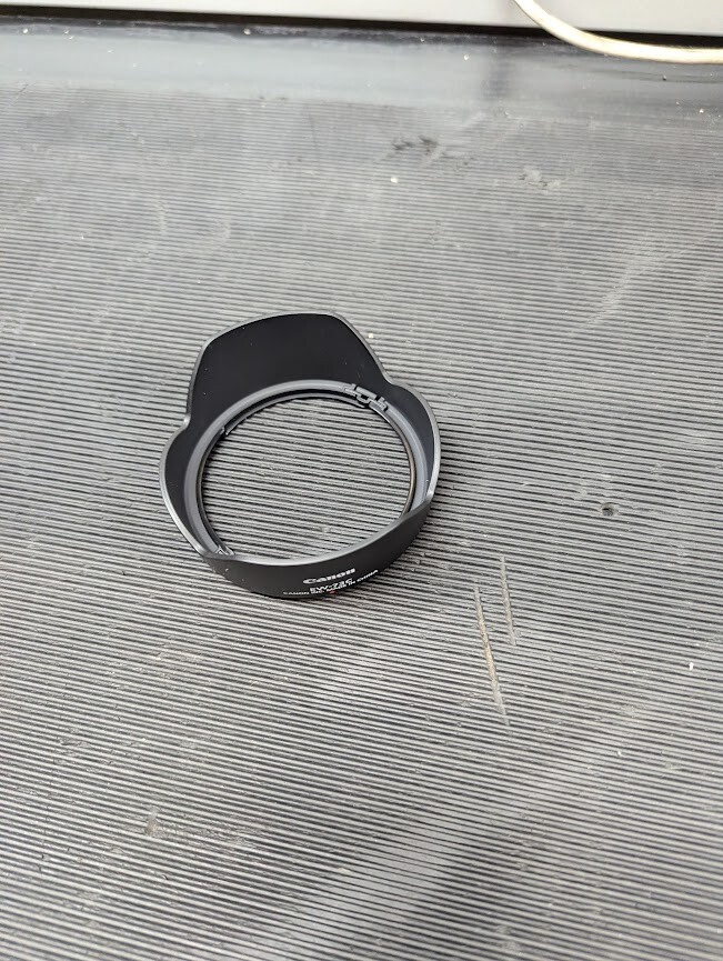 Camera Lens Hoods Canon EW-73C and Tamron AD06 Used Mint Condition Used