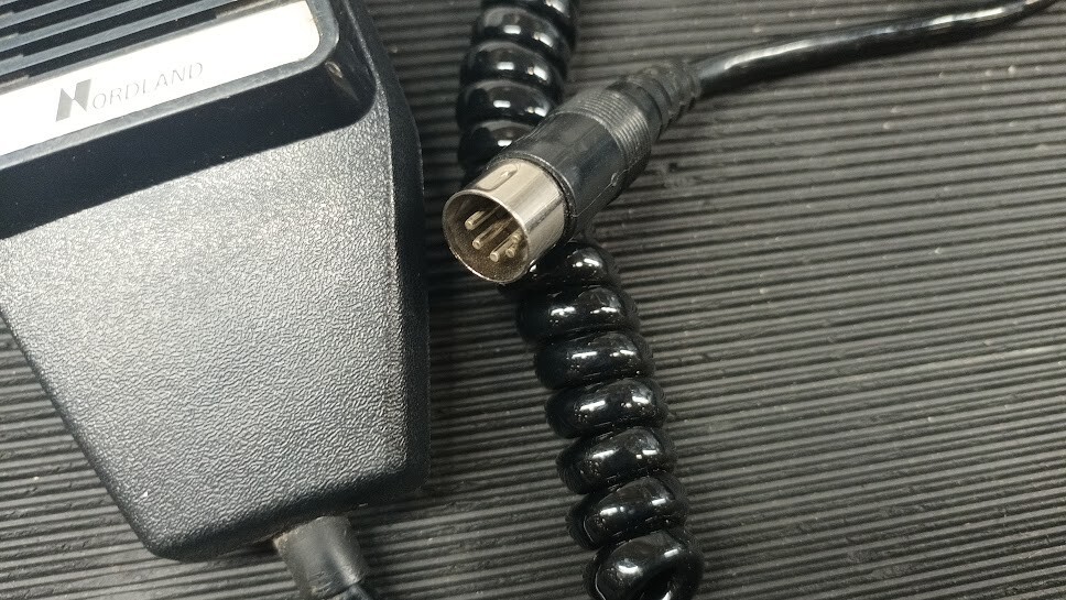 Nordland Hand Mic - Untested, Vintage Style