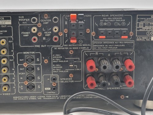 Pioneer VSA-701S AV Digital Surround Amplifier - Used, No Accessories