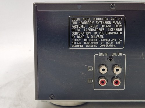 Technics RS-BX404 Stereo Cassette Deck - Used, Working, No Cables