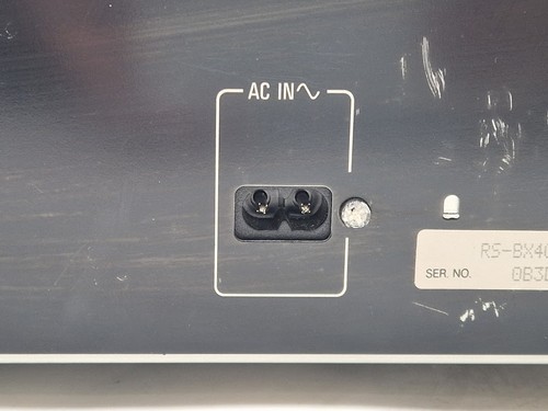Technics RS-BX404 Stereo Cassette Deck - Used, Working, No Cables