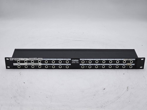 Fostex Model 3013 Patch Bay - Working, Cosmetic Wear, No Box