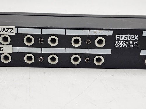 Fostex Model 3013 Patch Bay - Working, Cosmetic Wear, No Box