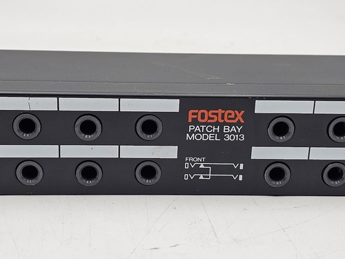 Fostex Model 3013 Patch Bay - Working, Cosmetic Wear, No Box