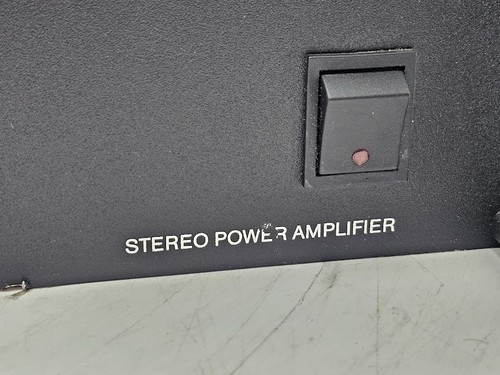 KH SA 240 Stereo Power Amplifier - Working, Cosmetic Wear