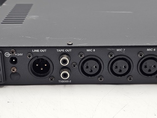 Australian Monitor TX8000 Amplifier - Working, Cosmetic Wear