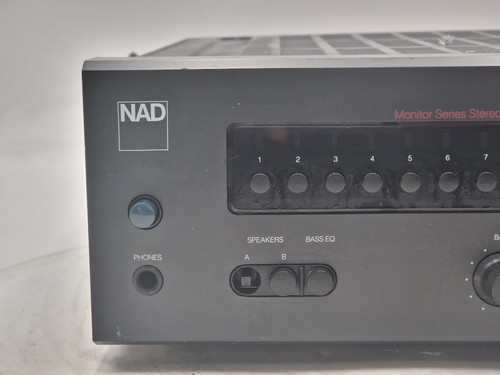 NAD 7100 AM/FM Stereo Receiver - Working, Scratched, No Cables
