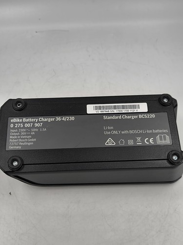eBike Battery Charger 36-4/230 - Bosch, Working
