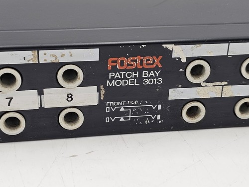Fostex Patch Bay Model 3013 - Working, Cosmetic Wear