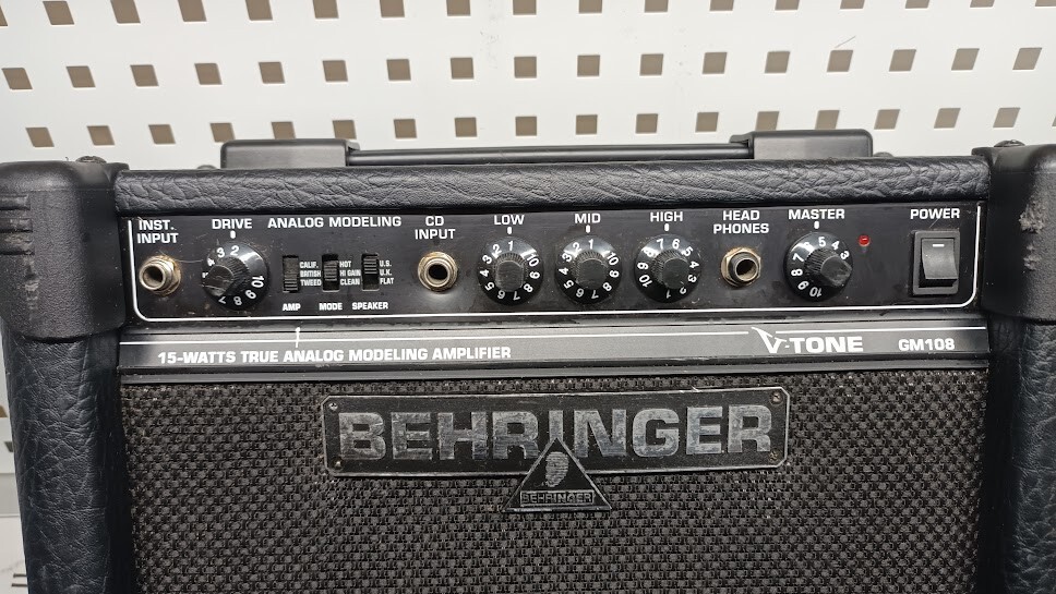 Behringer V-tone GM108 Guitar Amplifier - Used, Working, Sold As-Is
