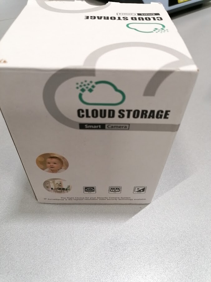 Cloud Storage Smart Camera V1365 White Not Working For Parts