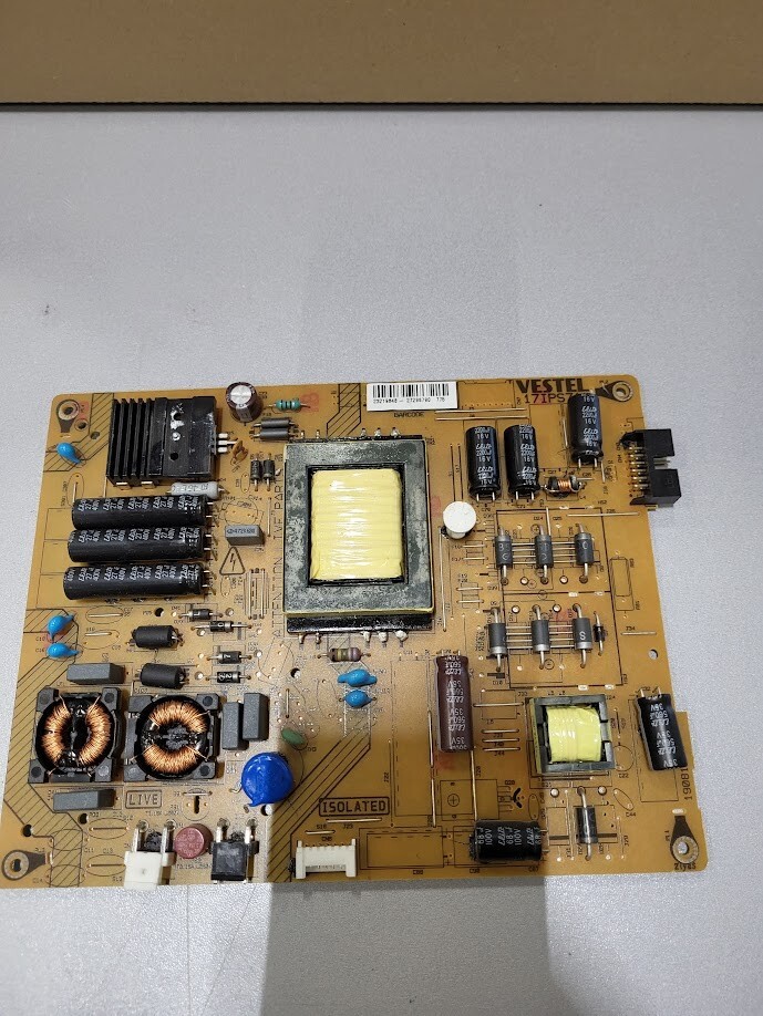 Vestel Power Supply Board 17IPS71 - Sold As-Is - Untested