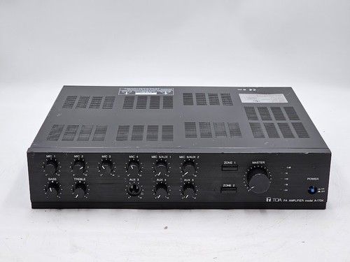 TOA A-1724 PA Amplifier - Working, Cosmetic Wear, No Package
