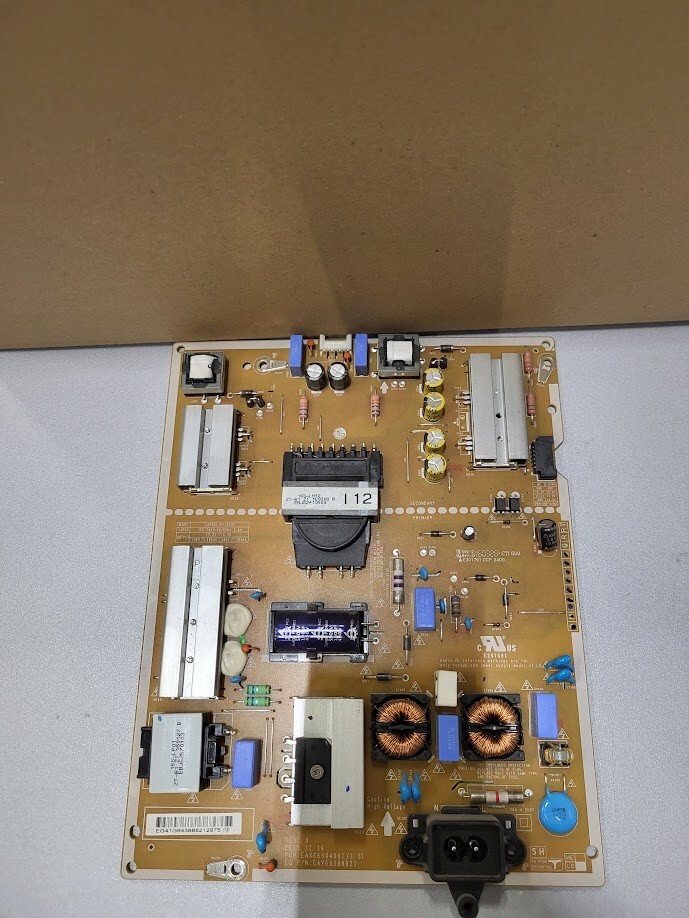 LG Power Supply Board LGP55LIU-16CH2 - 100-240V 225W UNTESTED
