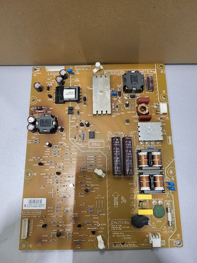 TPV Power Supply Board 3BS02221146P - UNTESTED, Fair Condition