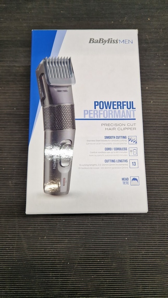 BaByliss E786E MEN Hair Clipper Black Not Working For Parts