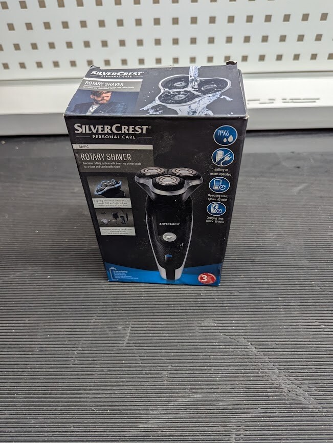 Silvercrest SRR 3.7 D3  Beard Shaver   - Non-Working For Parts