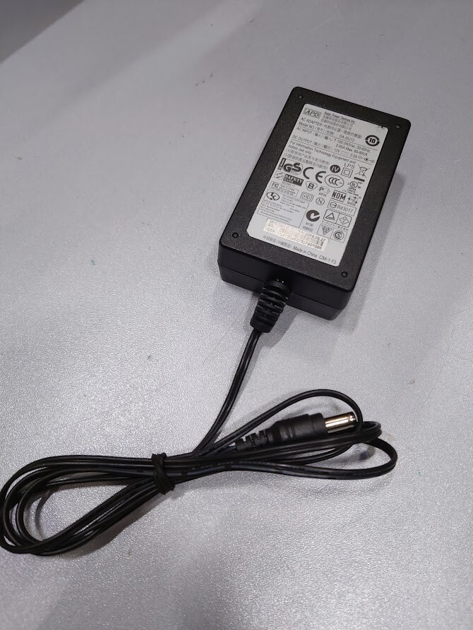 APD DA-30J12 AC Adapter 12V 2.5A Used Working Without Power Cord
