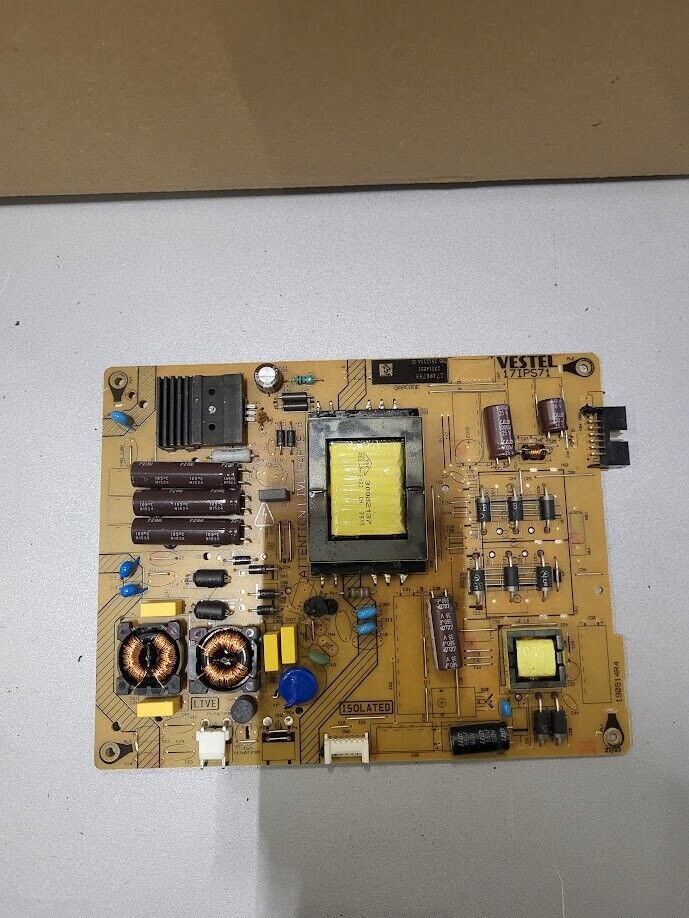 Vestel Power Supply Board 17IPS71 - Untested, For Parts/Repair