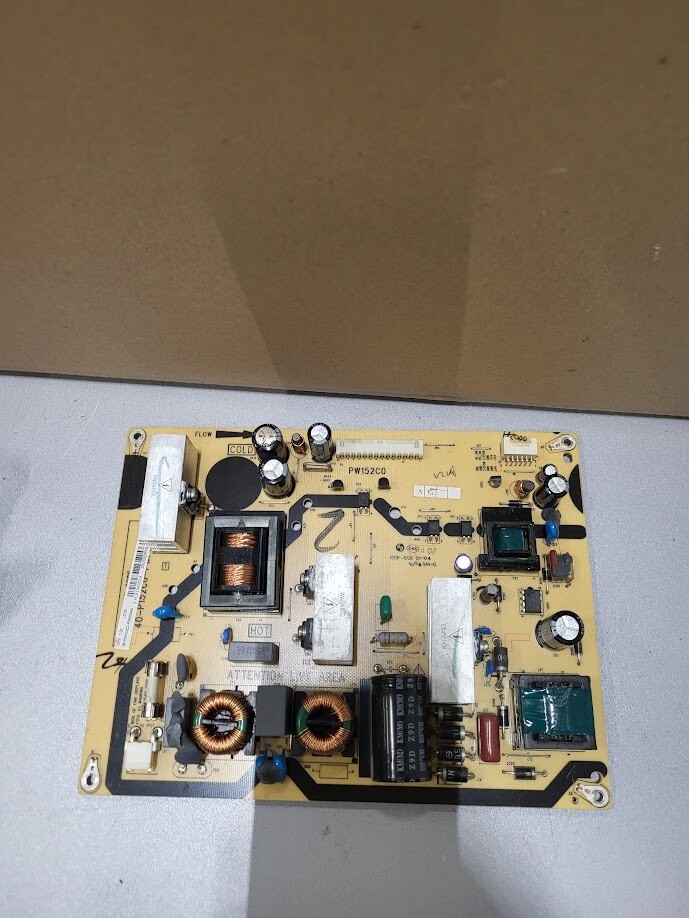 Power Supply Board PW152C0 - Untested, For Parts/Repair