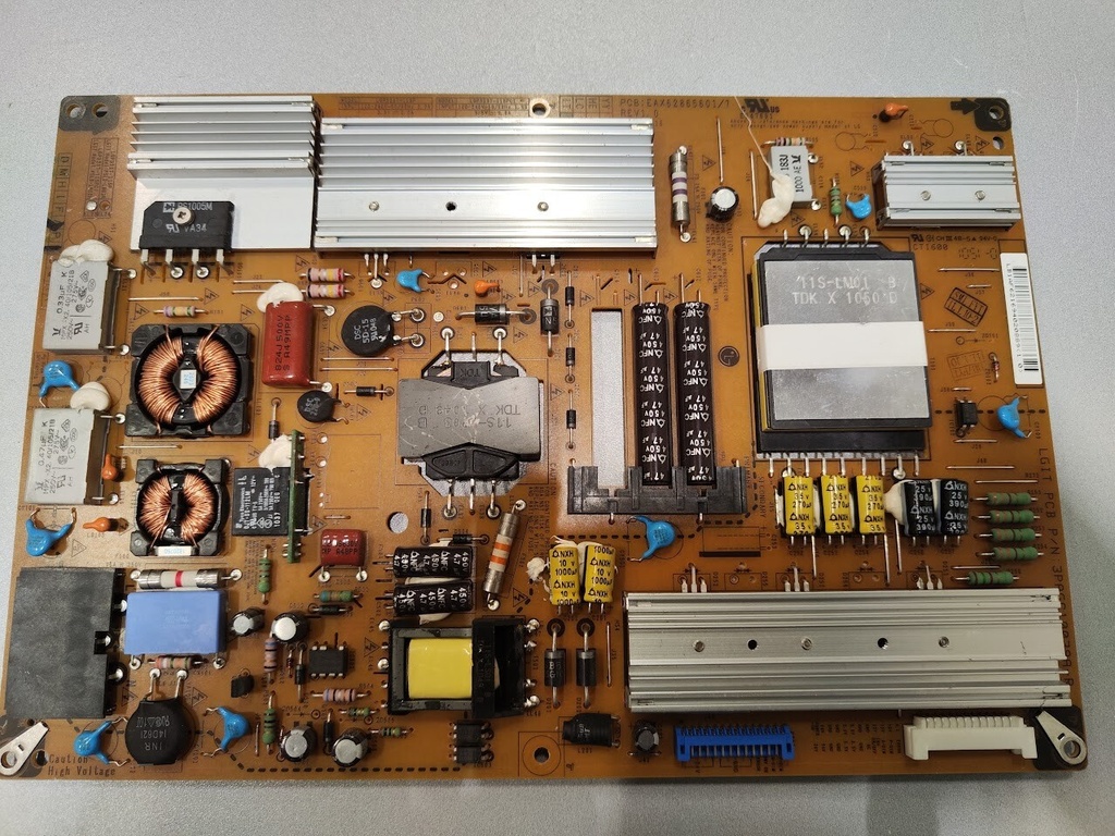 Scheda di alimentazione LG PCB EAX62865601 2010 REV1 0 TV pezzo di ricambio n...