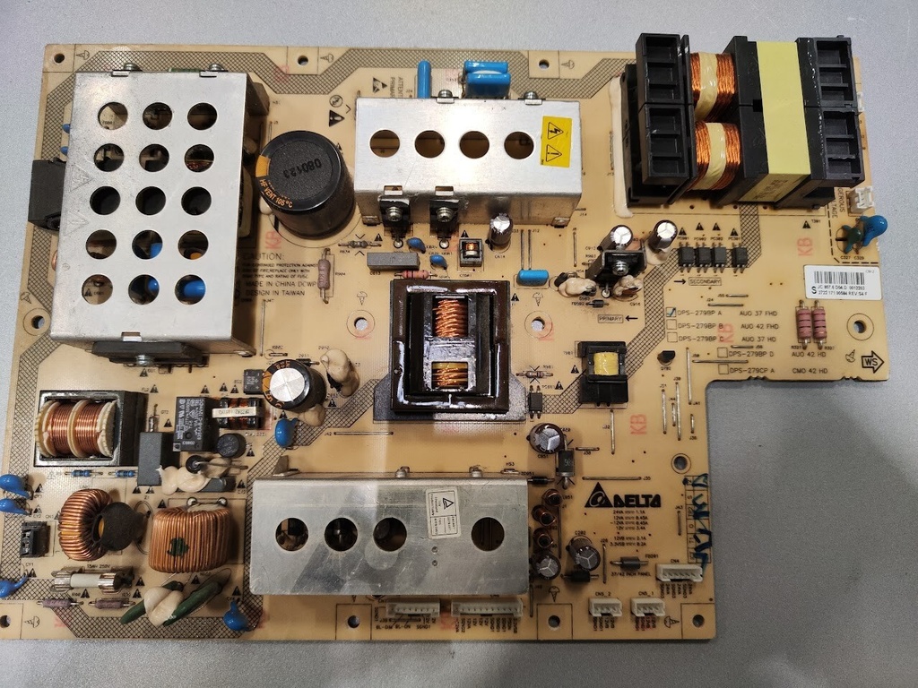 Delta DPS-279BP A Power Supply Board for TV AUO 37 AUO 42 CMO 42 FHD Untested