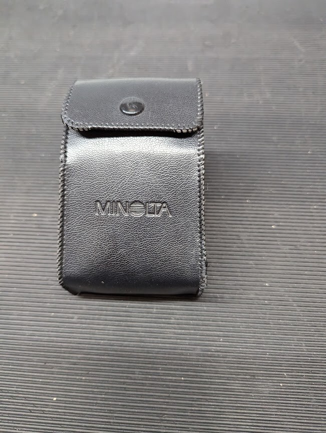 MINOLTA PROGRAM 3200i Speedlight  Flash  Black  - Untested