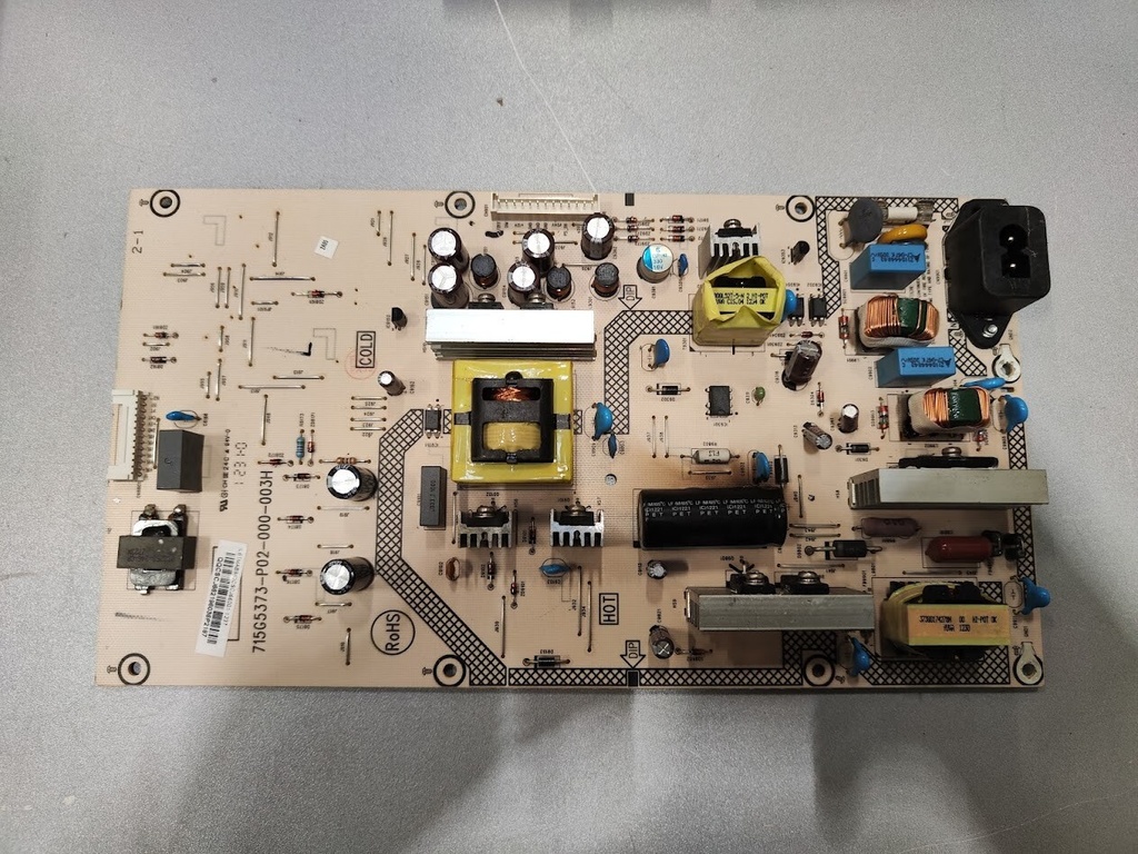715G5373-P02-000-003H Power Supply PCB Board for TV Untested Quick Sale