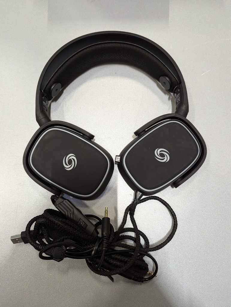 NOS H500 Gaming Headset Over Ear Wired Headphones Used Working