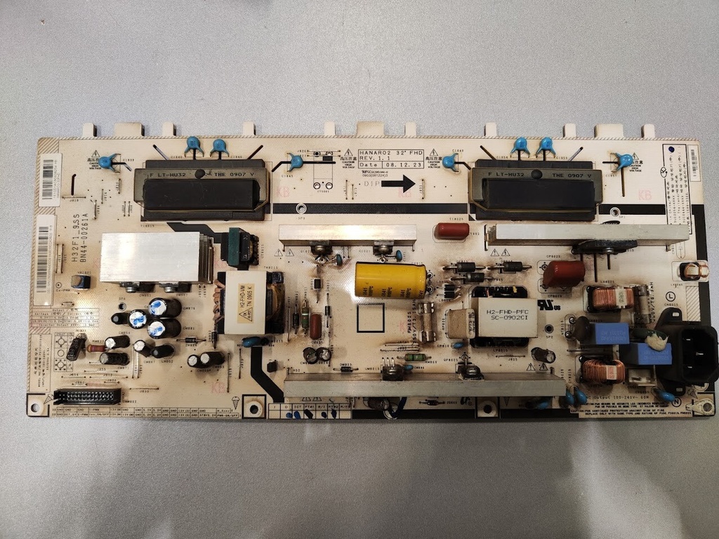 Samsung H32F1_9SS BN44-00261A Power Supply Board Untested for Parts Or Repair
