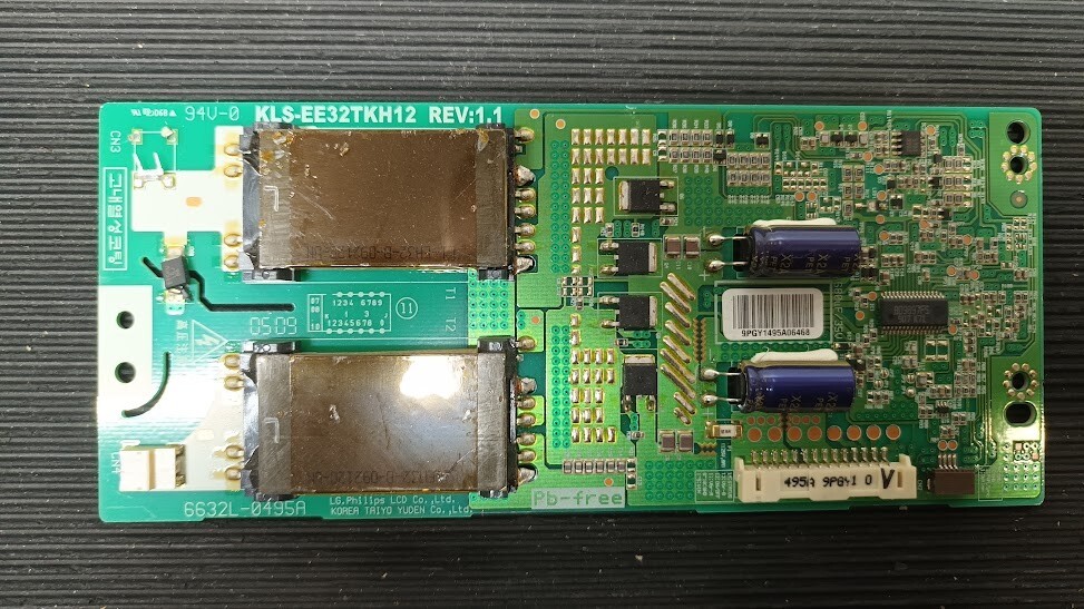 Non-Working KLS-EE32TKH12 REV:1.1 Component - For Parts or Repair