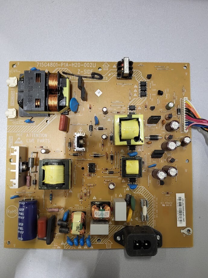40-1PL37C-PWG1XG Power Supply Board - For Parts or Repair (No Accessories)