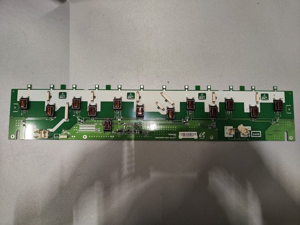 Hansol SSB400W12S01 Rev 0.1 LCD PCB Board for Parts or Replacement Untested