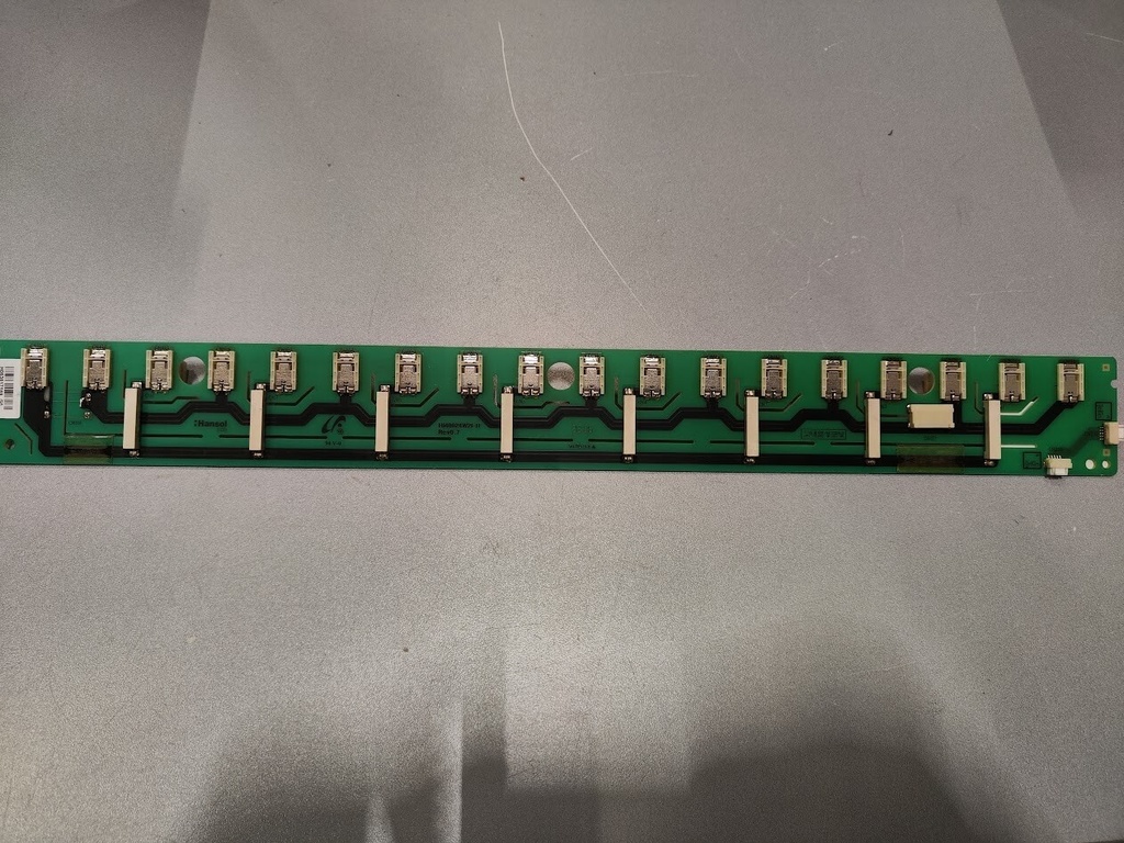 Hansol HI40024W2I-H Rev 0.7 Power Supply PCB Board for TV Untested For Parts