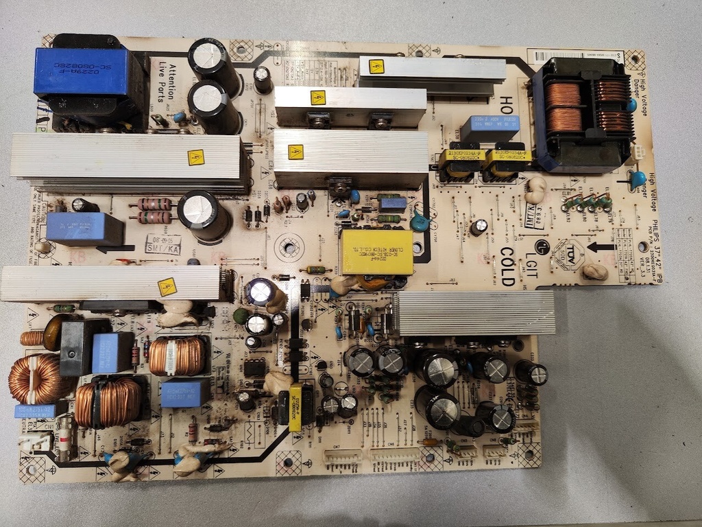 Philips PLH-T721A Power Supply Board 37"/42" TVs Untested TV Parts for Repair