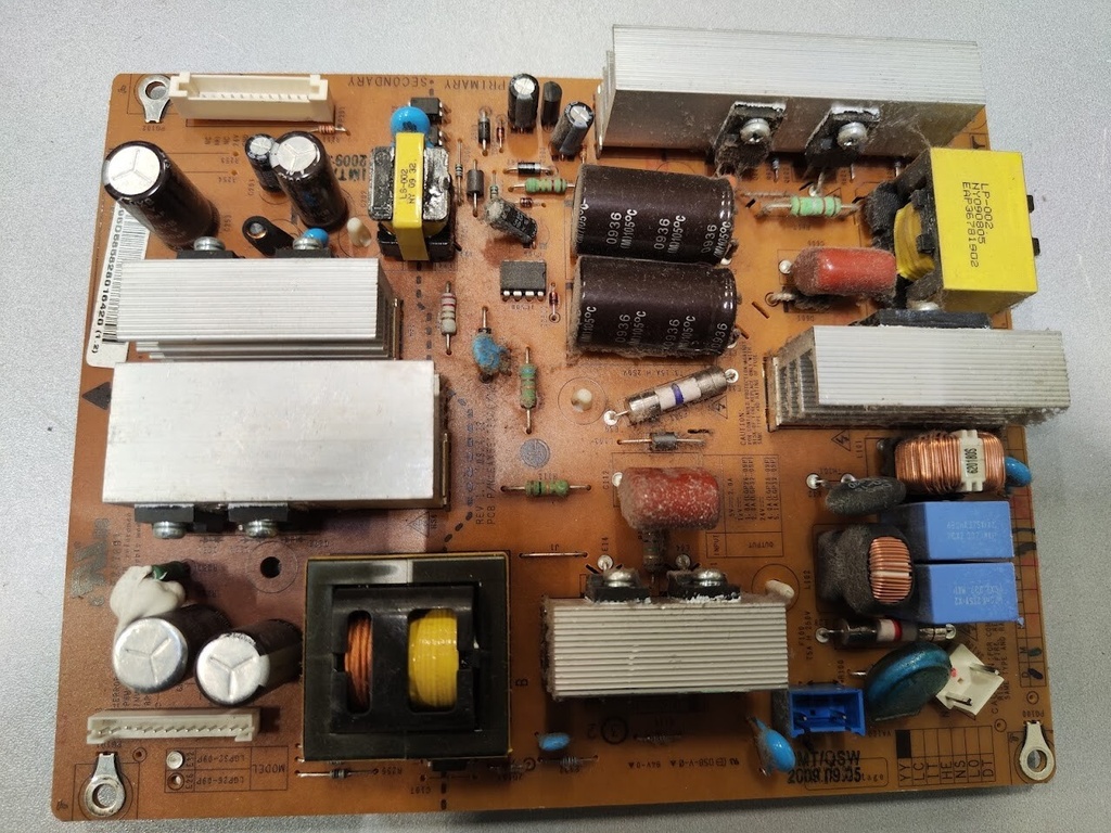 LG EAX55176301/12 Power Supply Board Untested for Parts Repair 2009 REV 1.0