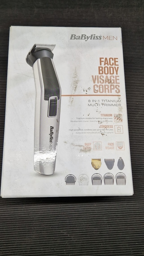 BaByliss MEN MT726E Used Working Versatile Grooming Tool