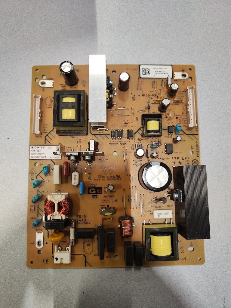 Sony APS-283 Power Supply Board 1-883-775-21 Untested Replacement Part
